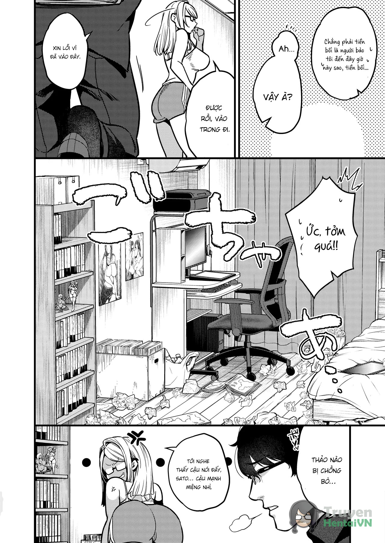 Đọc truyện hentai Ero Mangaka-san to Henshu-kun - Oneshot