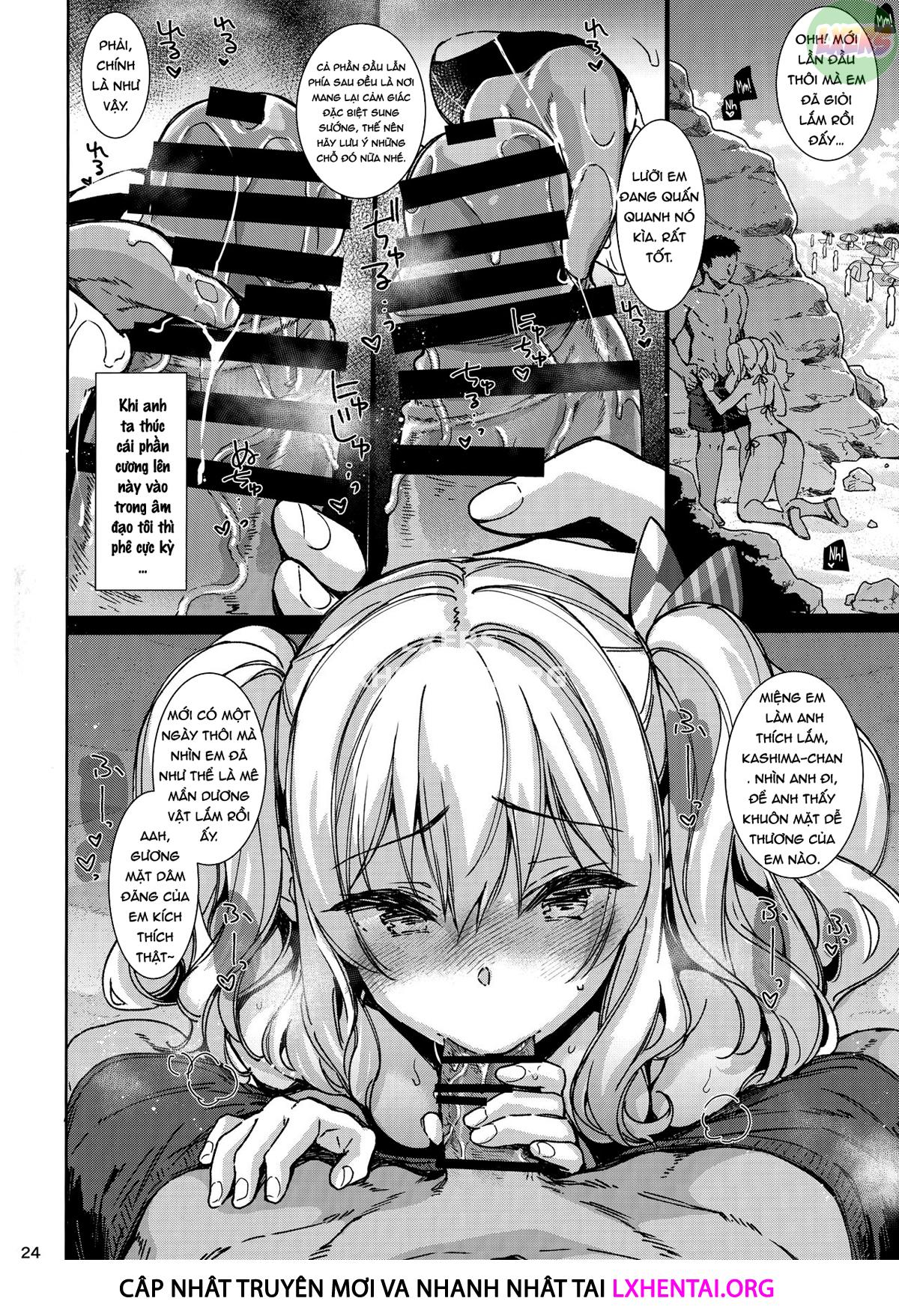 Đọc truyện hentai Heart-Broken Kashima's Summer Vacation - Oneshot