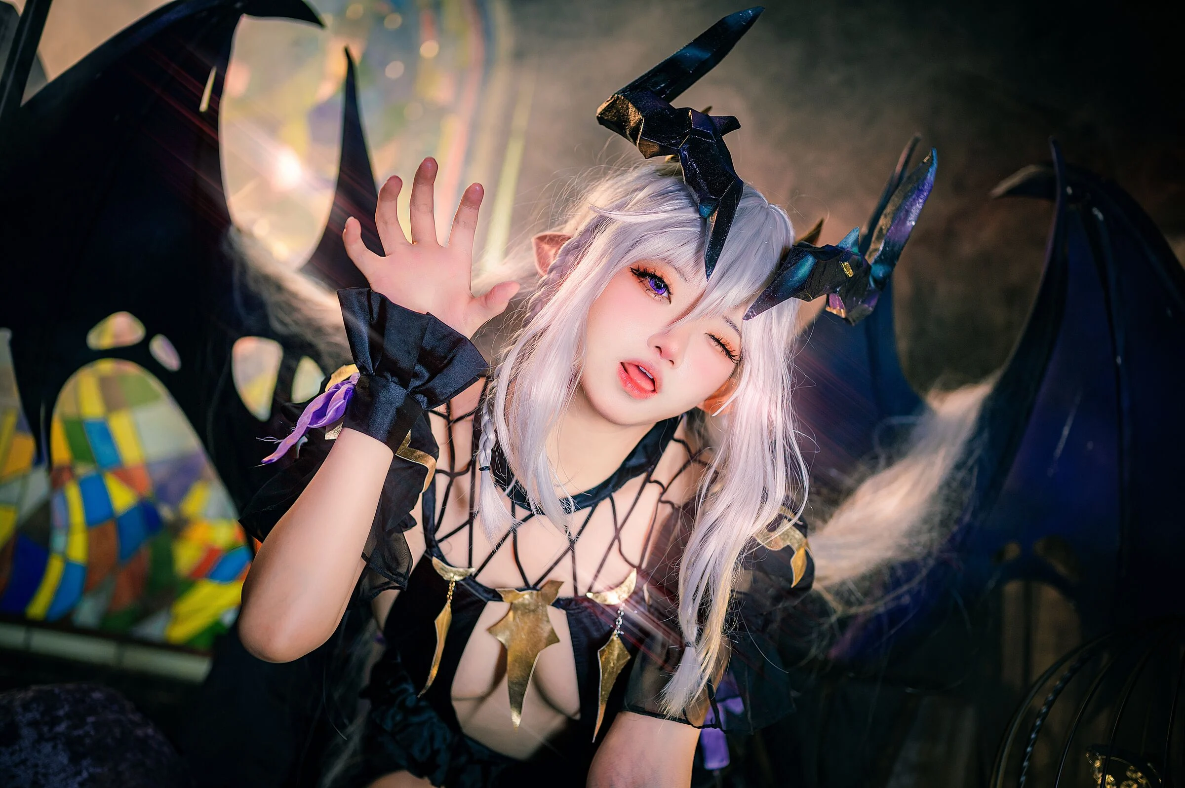 Đọc truyện hentai Tuyển tập Albums siêu phẩm Cosplay - Chap 584 - Yimiaojun - Clover Theater Favna