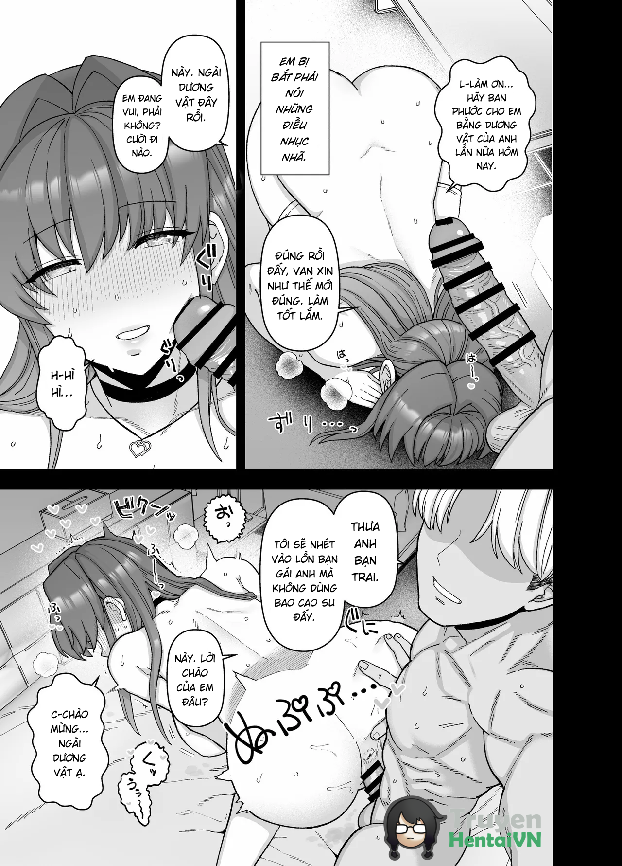 Đọc truyện hentai Netorase Trial Boku no Tame ni Neru Kanojo - Oneshot