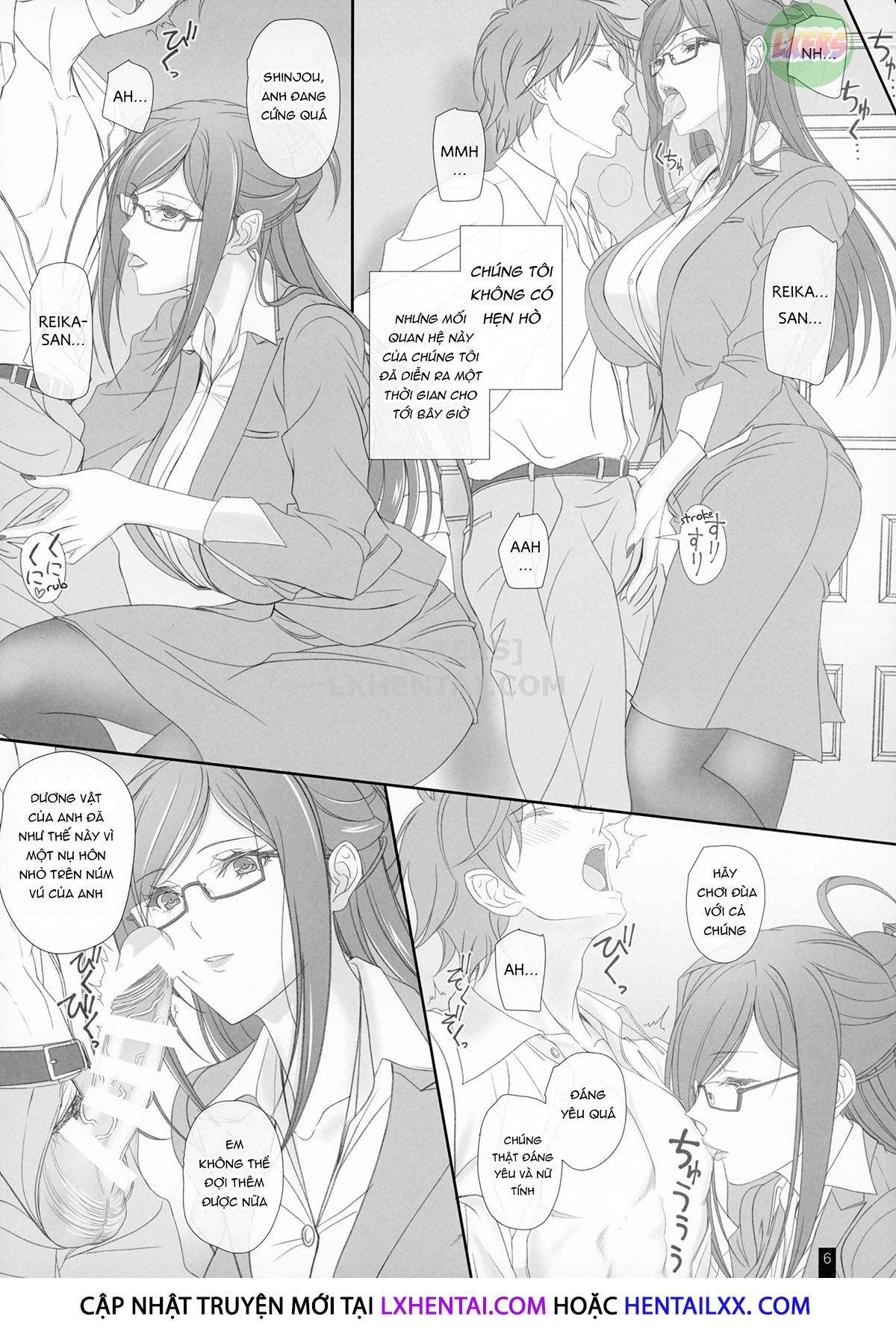 Đọc truyện hentai Having Sex With My Female Boss - Oneshot