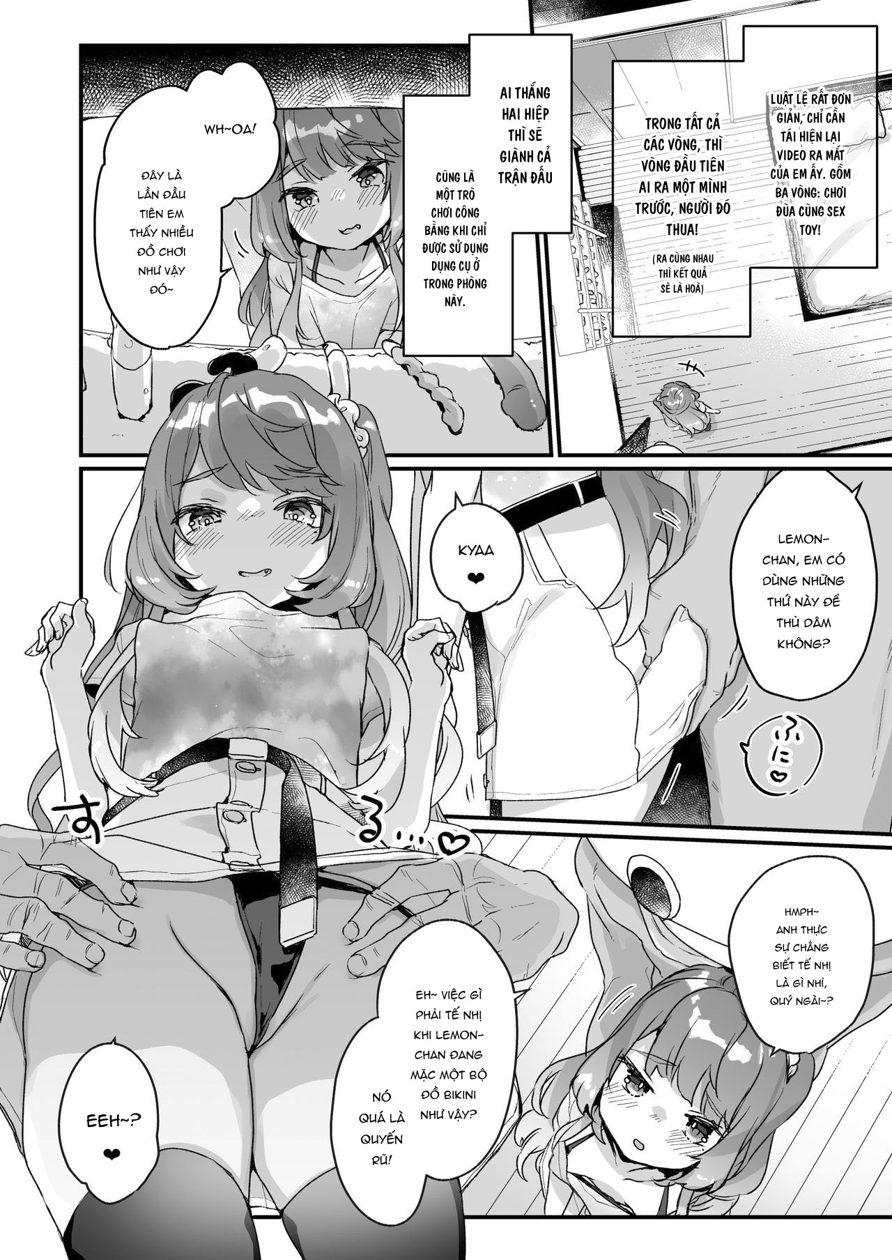 Đọc truyện hentai Em sẽ không thất bại trước người lớn đâu!!! - Chap 2: Em sẽ không thất bại trước người lớn đâu!!