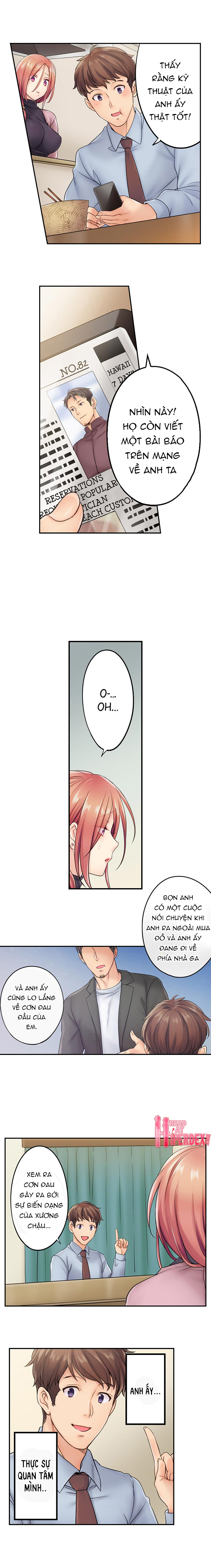 Đọc truyện hentai Tôi Không Thể Cưỡng Lại Cách Hắn Mát-xa! - Chap 12.