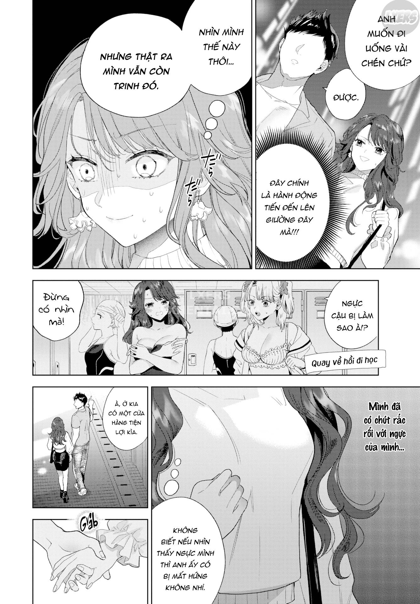 Đọc truyện hentai Đừng nhìn vào núm vú thụt của em! - Oneshot