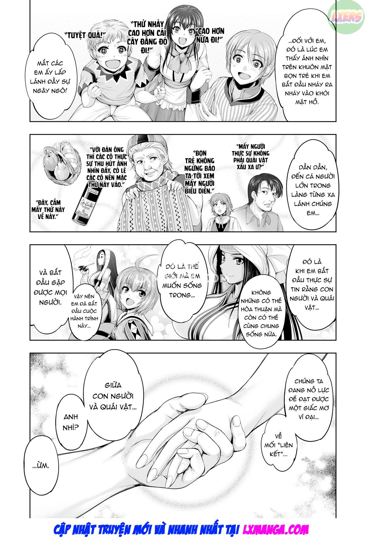 Đọc truyện hentai Rạp xiếc lãng mạn Cô gái quái vật - Chap 2