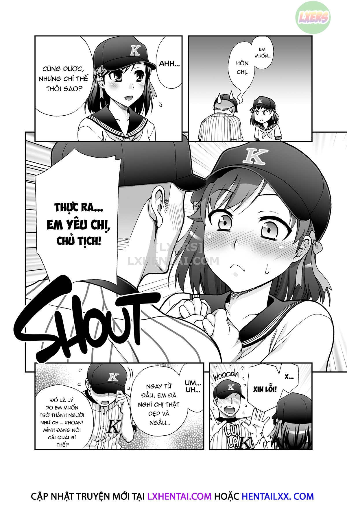 Đọc truyện hentai Manage! Let's Kiss!! - Oneshot