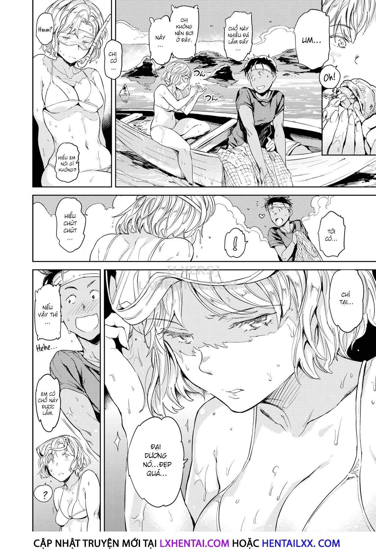 Đọc truyện hentai Mermaid Vacation - Oneshot