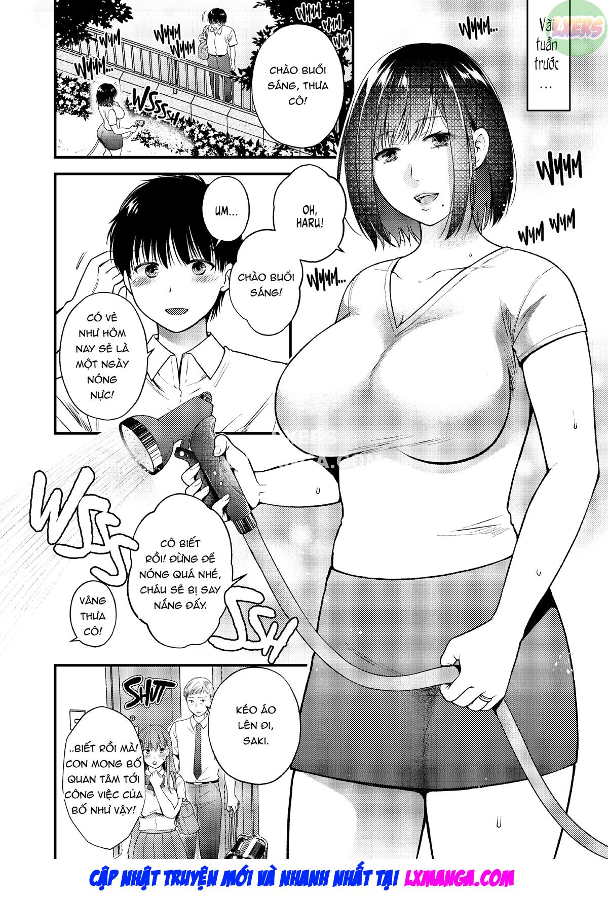Đọc truyện hentai Konna Hazu ja Nakatta Musume no Kareshi to Yuujin ni Dakareru Haha - Oneshot