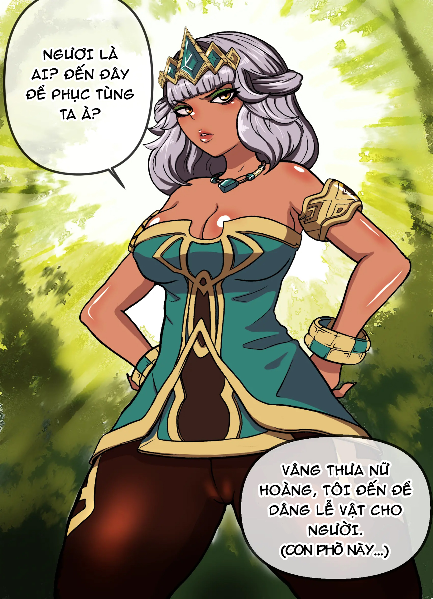 Đọc truyện hentai Ứng dụng thôi miên với Qiyana - Chưa xoá app nhé:))))