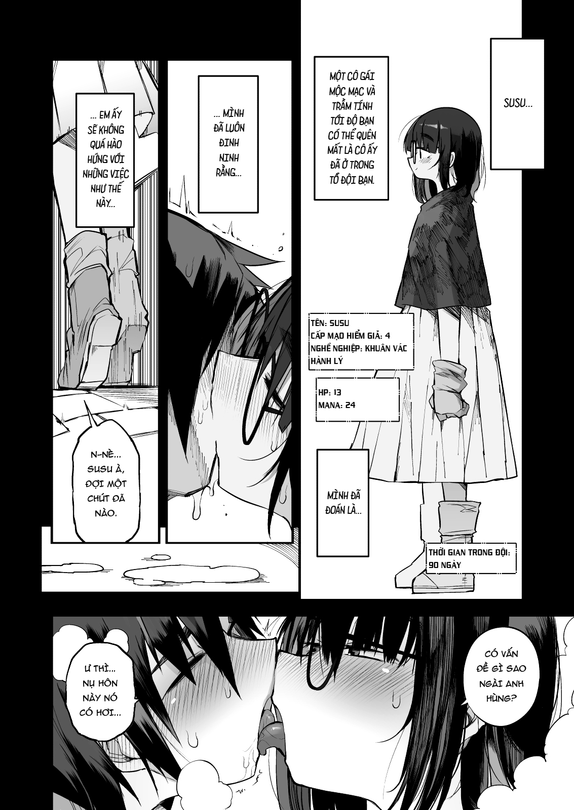 Đọc truyện hentai Sakusei Dungeon Kouryaku ni Mukanai Jimiko no S-kyuu Dosukebe - Oneshot