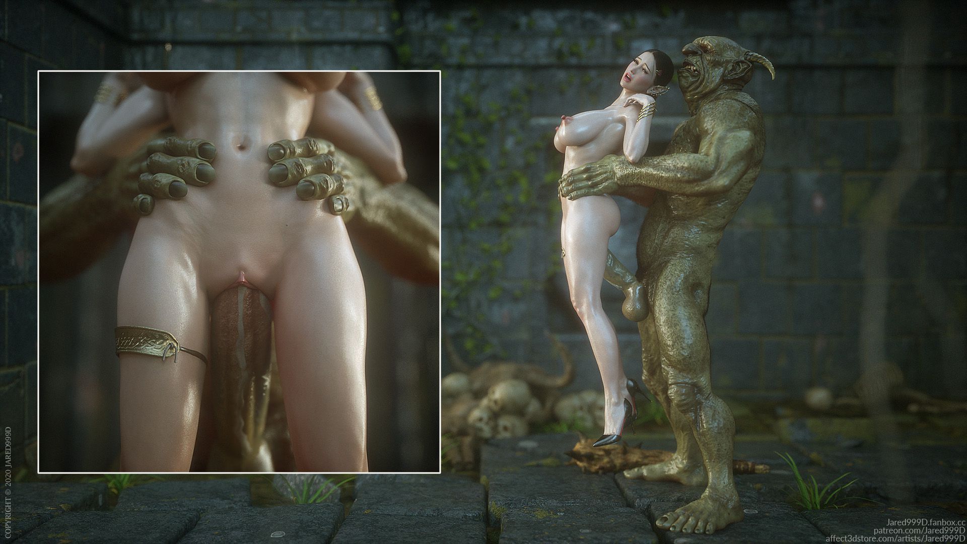 Đọc truyện hentai Elf Slave - Chapter 7: Double Trouble