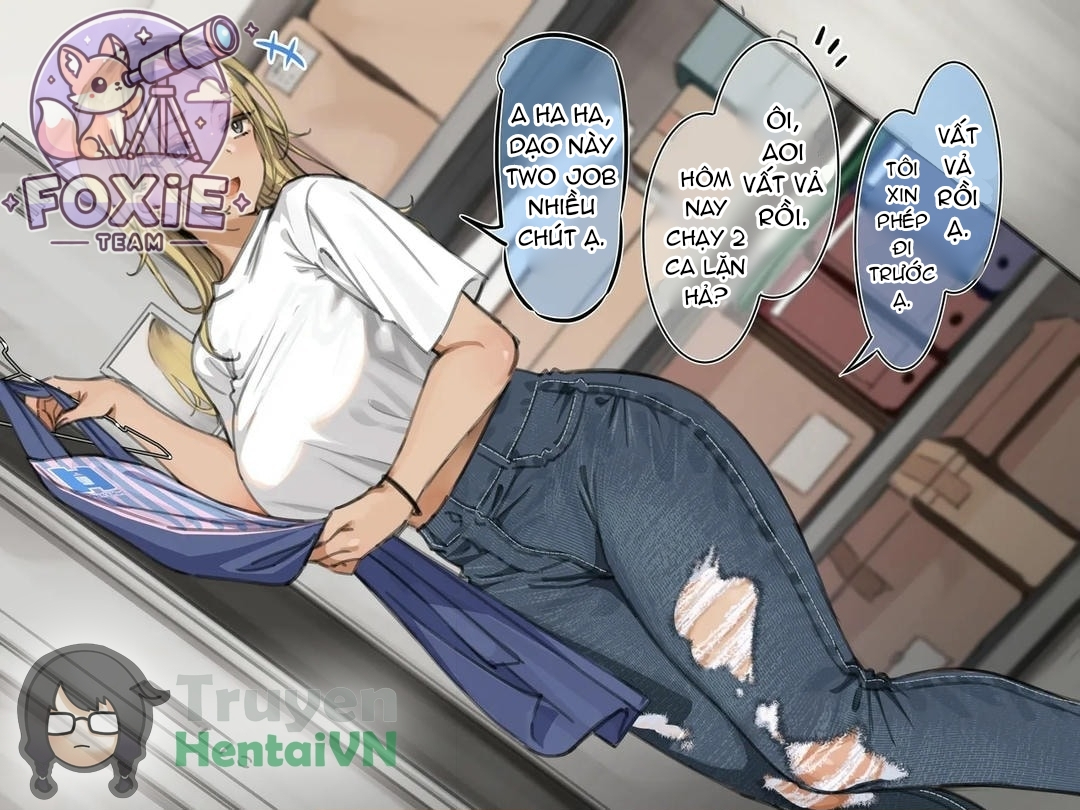 Đọc truyện hentai Saimin Conveni Oppub de Double Work Shiteru Yanmama o Shien shite Ageyou - Oneshot