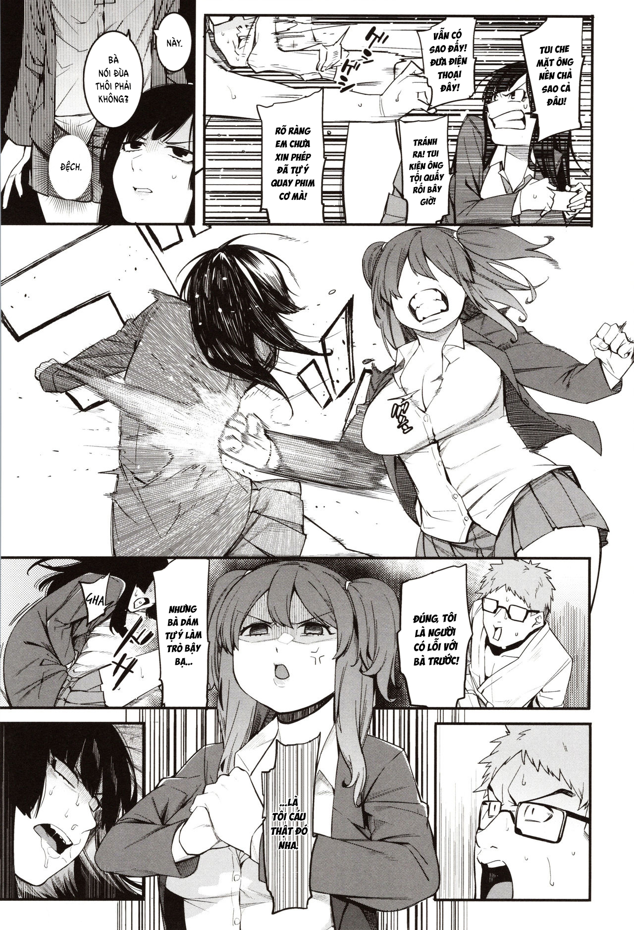 Đọc truyện hentai Mizuha ni Oshioki! - Chap 2