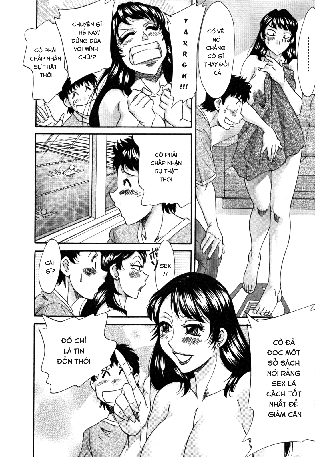 Đọc truyện hentai 2 người mẹ - Chap 16- Nắm lấy nào