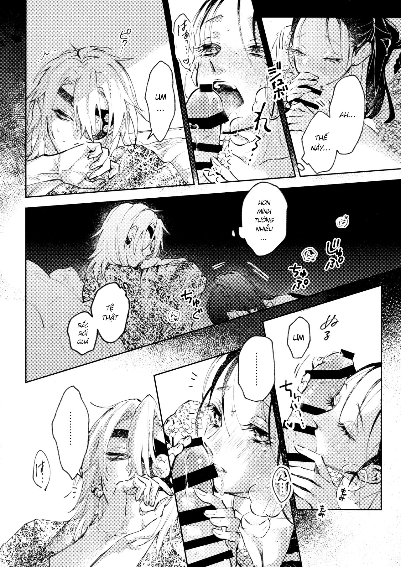 Đọc truyện hentai Uzui và 3 cô vợ - Oneshot