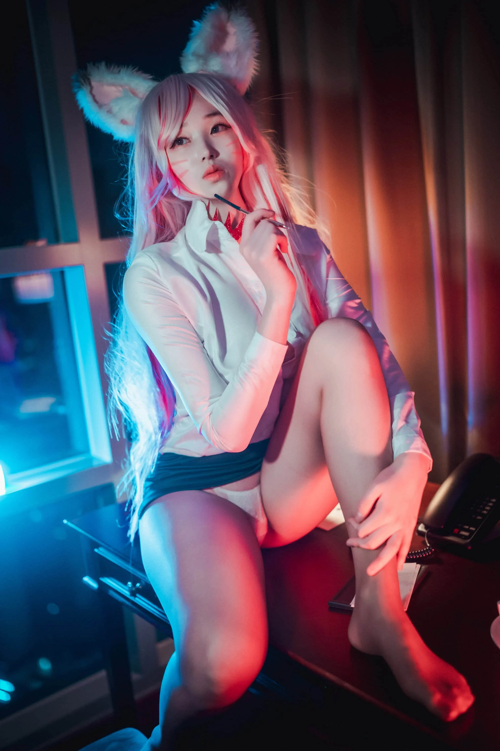 Đọc truyện hentai Tuyển tập Albums siêu phẩm Cosplay - Chap 850 - [DJAWA] Bambi - Kumiho in the Office