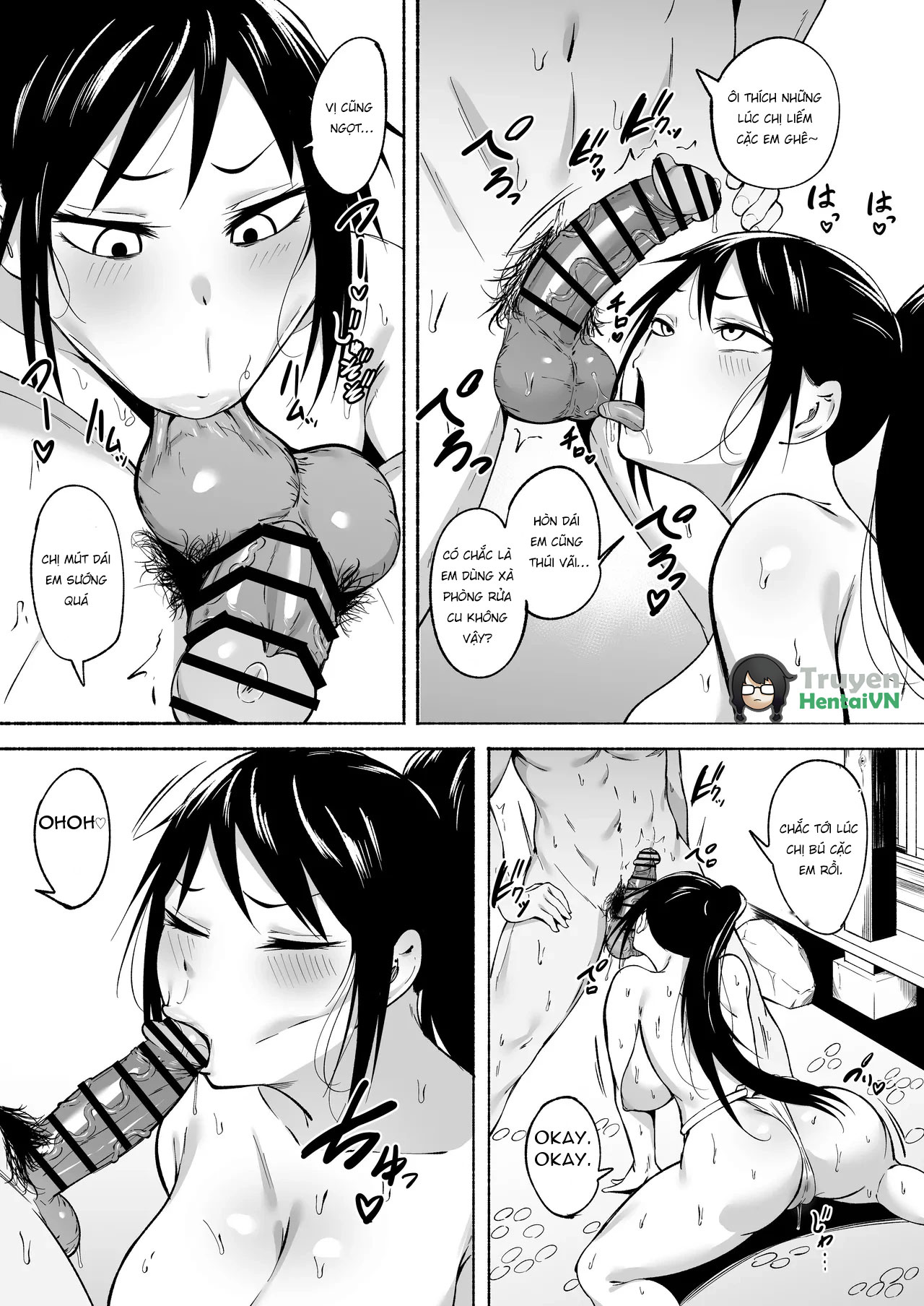 Đọc truyện hentai Ririshii kedo Kigaru ni Nuitekureru Ore no Nee-chan 2 - Oneshot