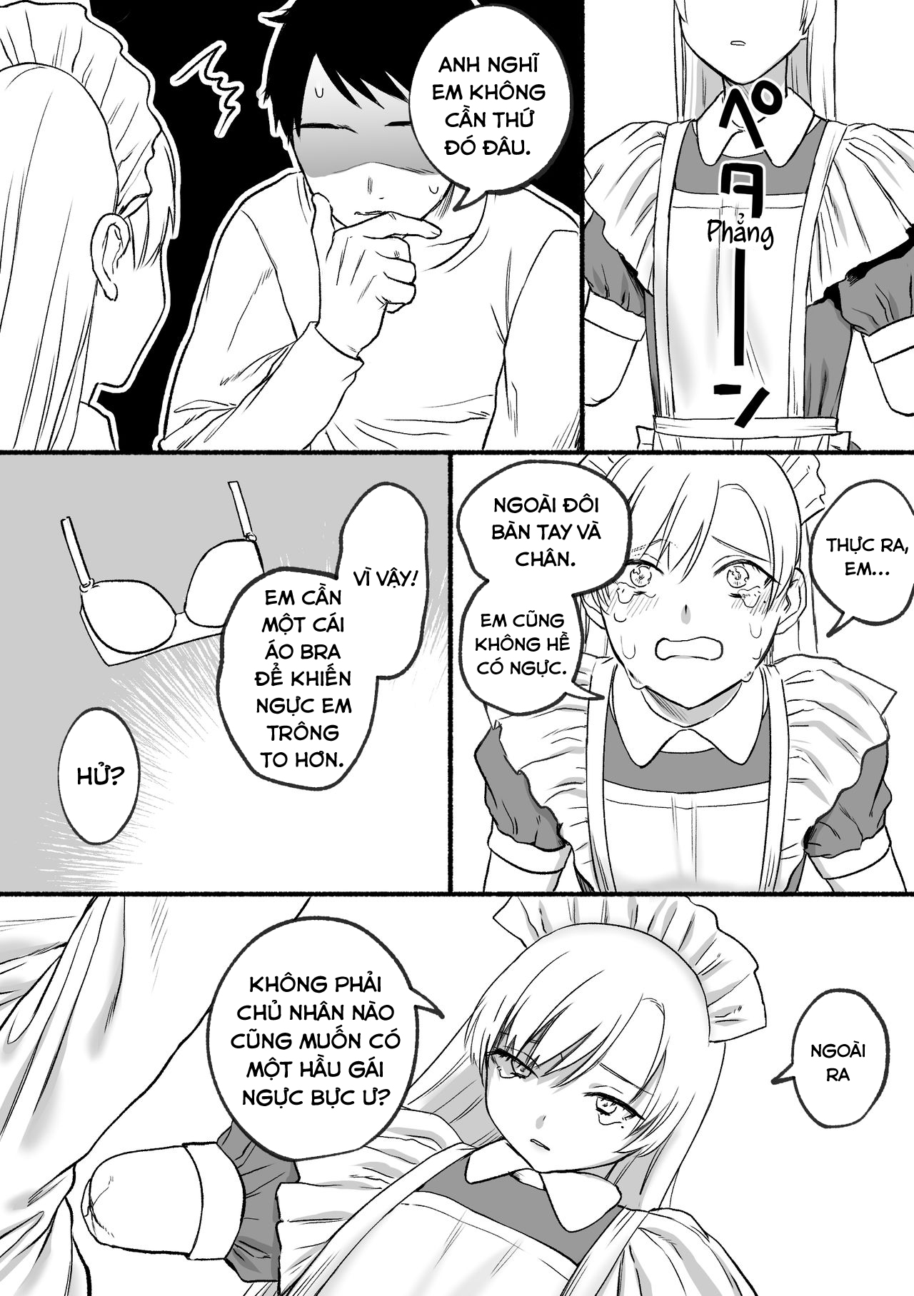 Đọc truyện hentai Hầu gái Rui - Oneshot