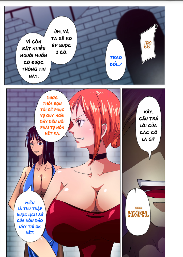 Đọc truyện hentai Onna Kaizoku ga Himitsu no Settai - Nami và Robin sa đọa quá .
