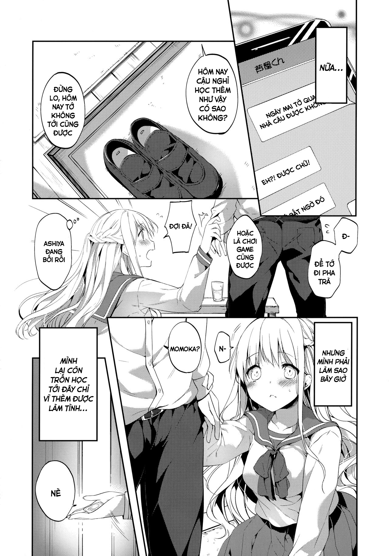 Đọc truyện hentai Kimi to Tsunagaritai - Oneshot