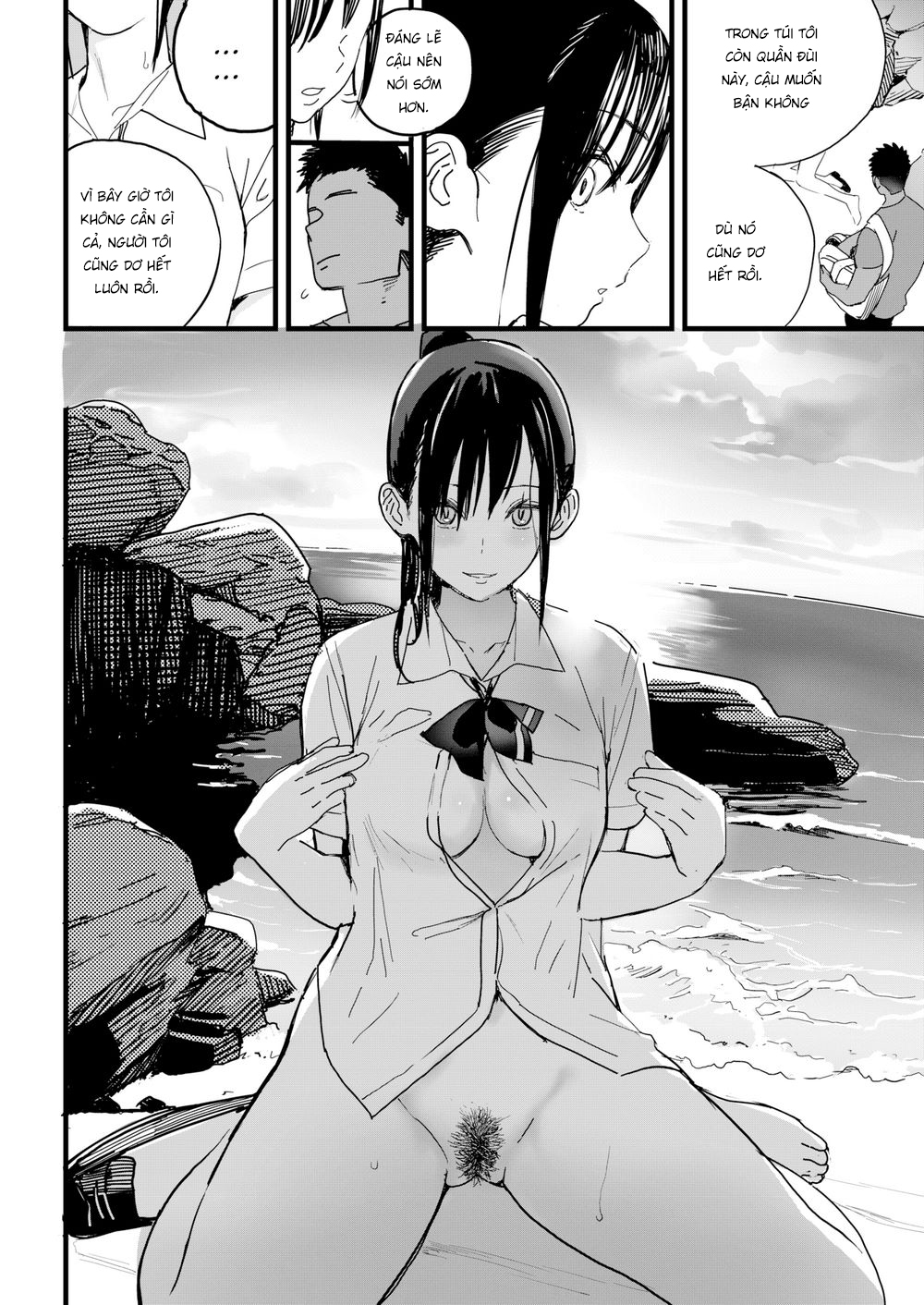 Đọc truyện hentai Lăn lộn bên bờ biển - Part 2 (End)
