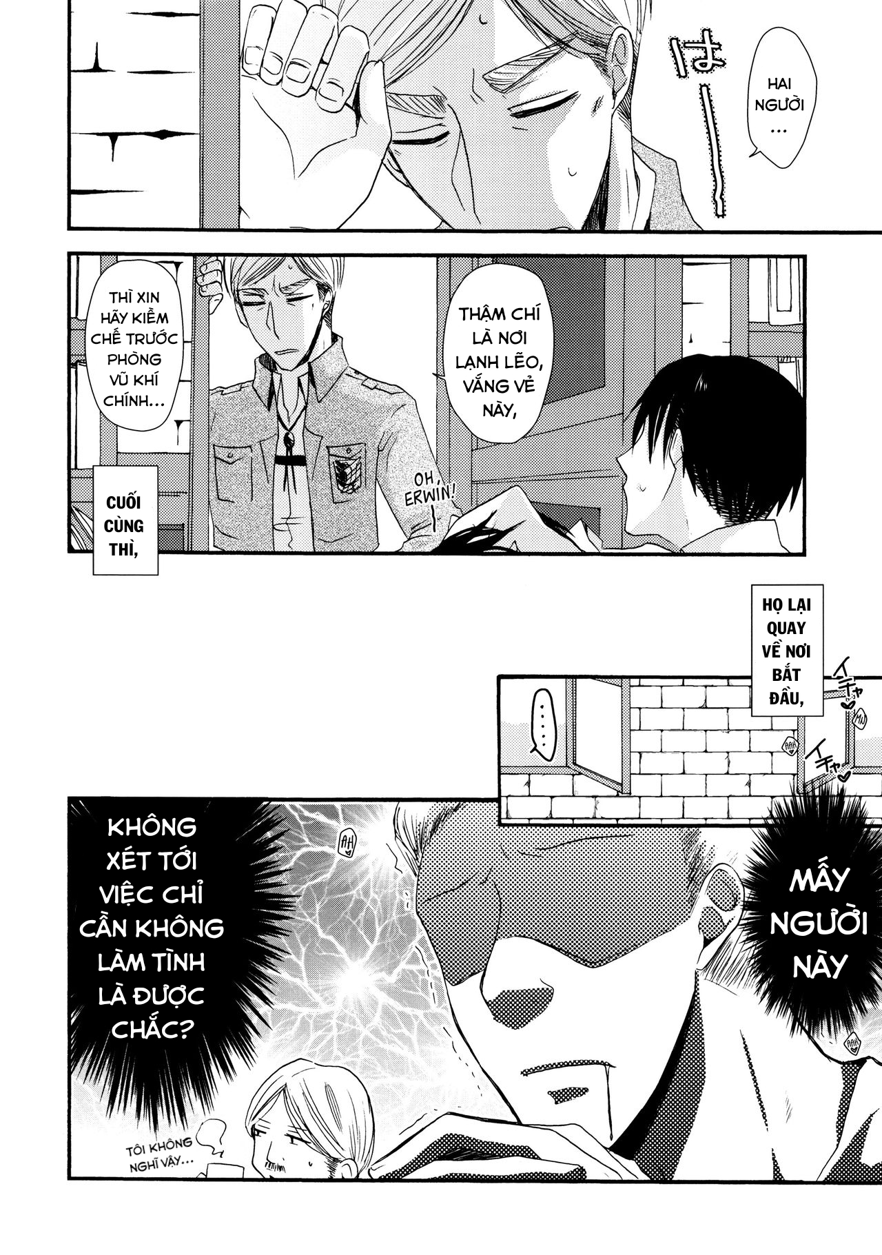 Đọc truyện hentai Sultry (Shingeki no Kyojin) - Oneshot