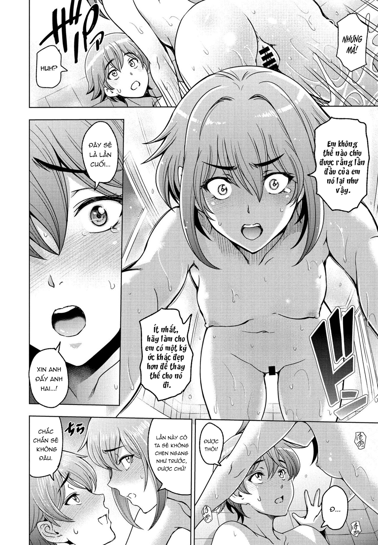 Đọc truyện hentai Em Yan Rình Mò Lúc Tôi Tắm - Oneshot