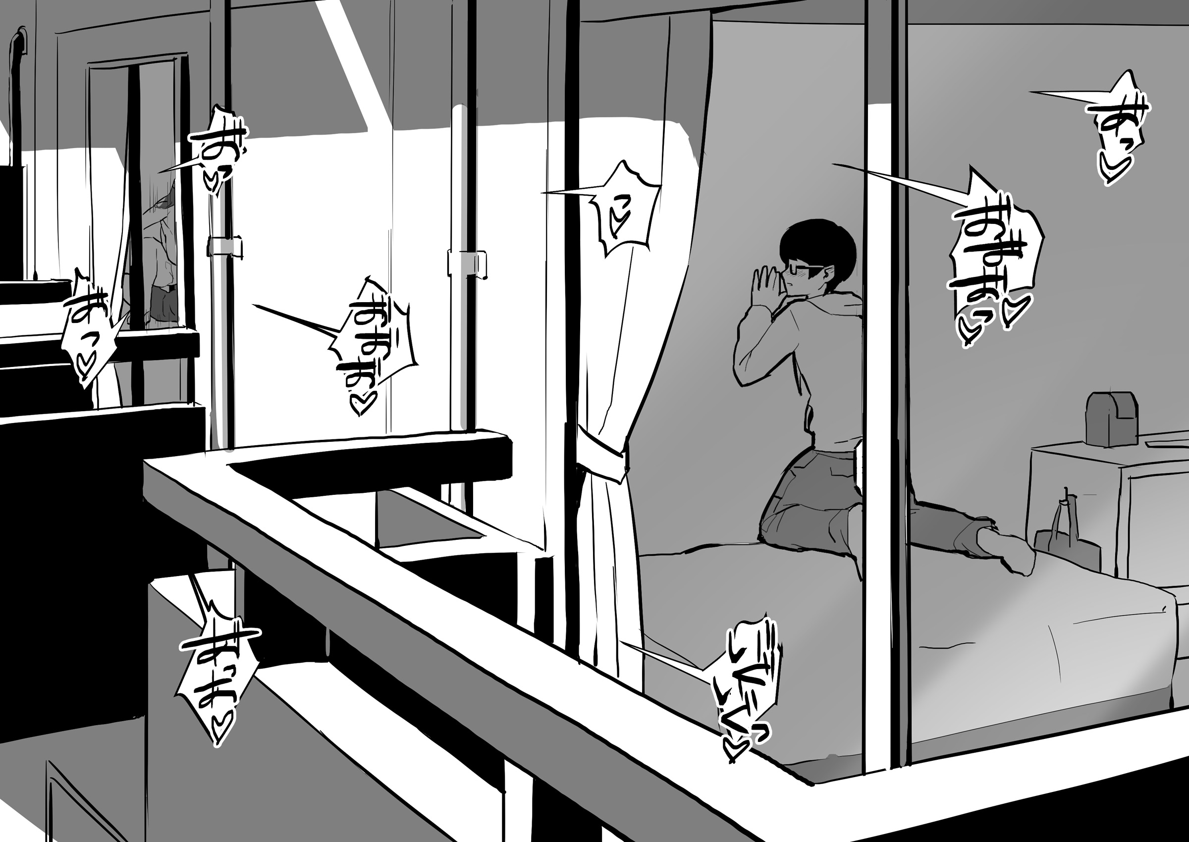 Đọc truyện hentai Tổng hợp truyện ngắn vẽ bởi Poriuretan - Chương 2: Tonari no Heya no Oku-san (Chị hàng xóm phòng bên)