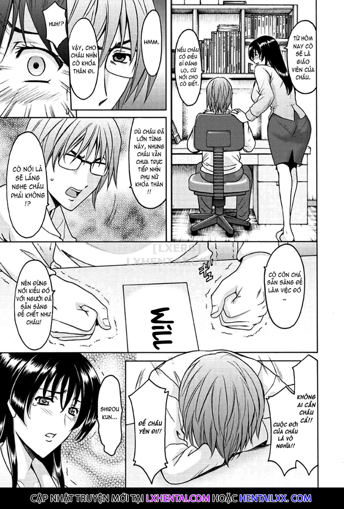 Đọc truyện hentai Katei Kyoushi Ga Ochiru Made - Chap 2