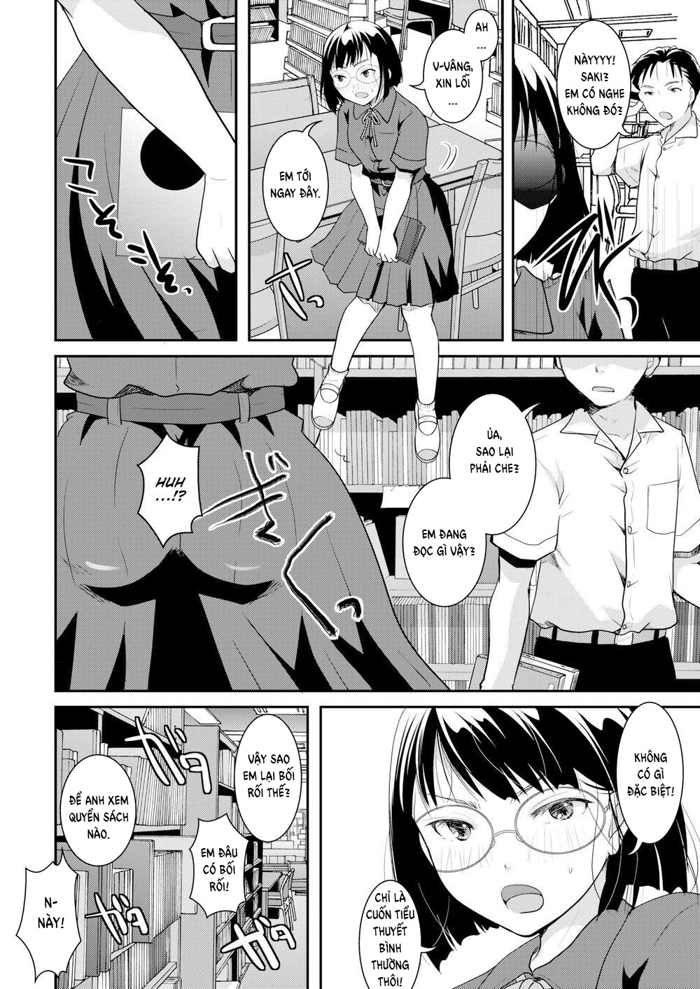 Đọc truyện hentai Quiet in the Library! - Oneshot