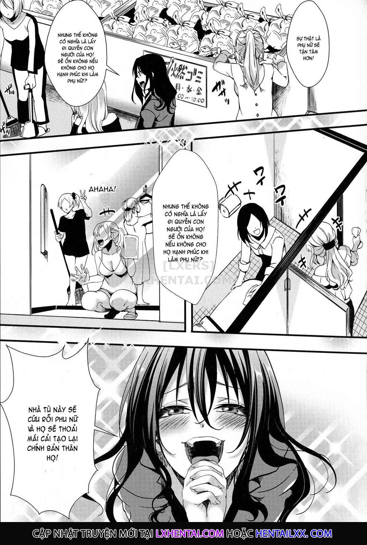 Đọc truyện hentai Mesu Ana Muhou Chitai Muyou No Chitsu-Nai-Dashi Choueki - Chap 7