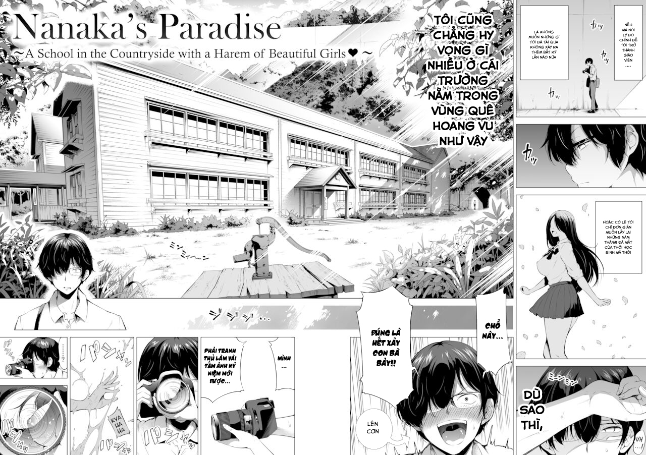 Đọc truyện hentai Nanaka no Rakuen ~Inaka no Gakkou de Bishoujo Harem - Chap 0