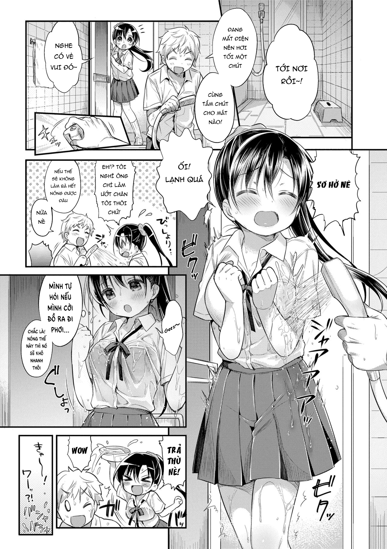 Đọc truyện hentai Hatsukoi Ecchi - First love H. - Chap 2: Hạ nhiệt