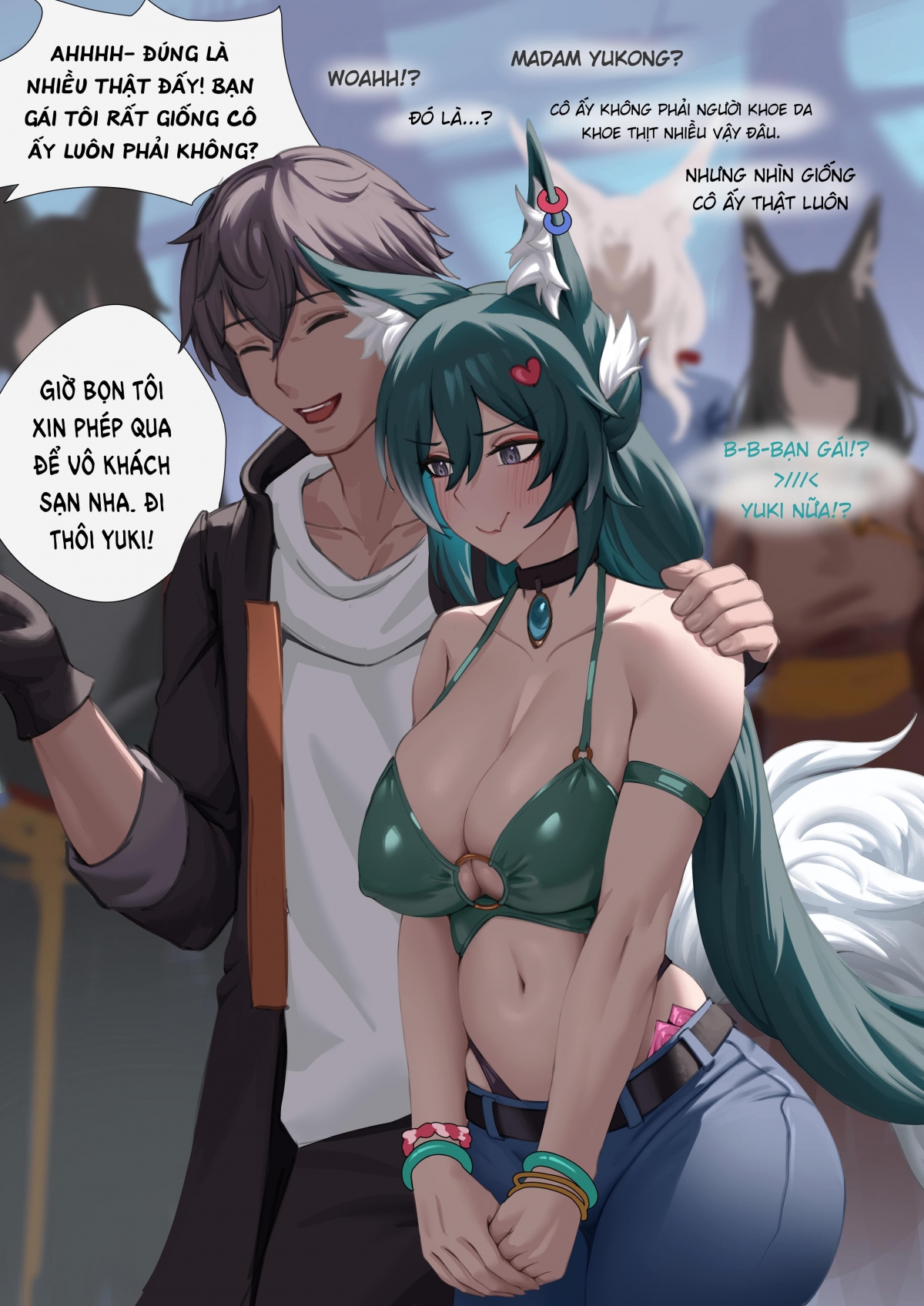 Đọc truyện hentai Yukong & Caelus (Honkai: Star Rail) - Oneshot