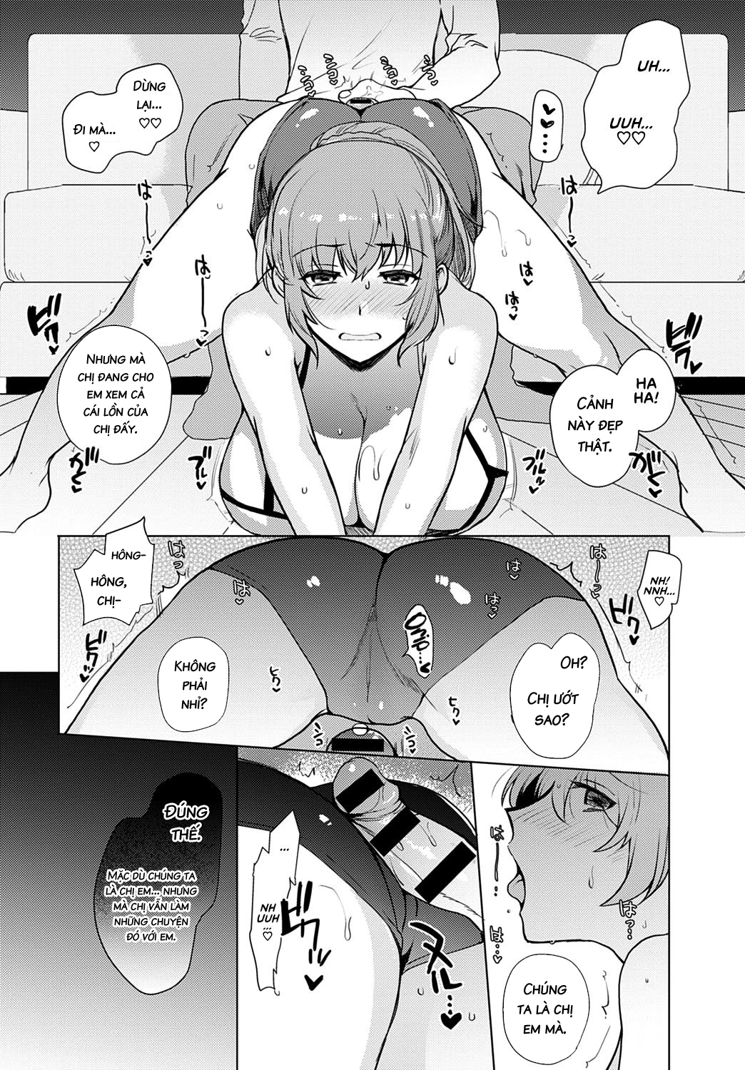 Đọc truyện hentai Bài tập gây nghiện với bà chị - Oneshot