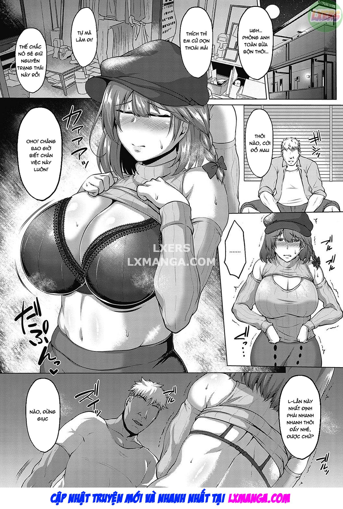 Đọc truyện hentai Cô hầu gái xinh đẹp - Chap 1