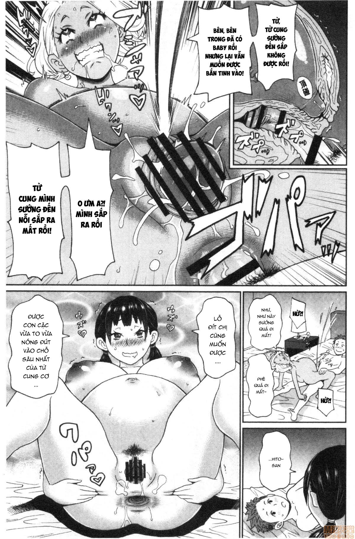 Đọc truyện hentai Những bà bầu tham lam - Oneshot