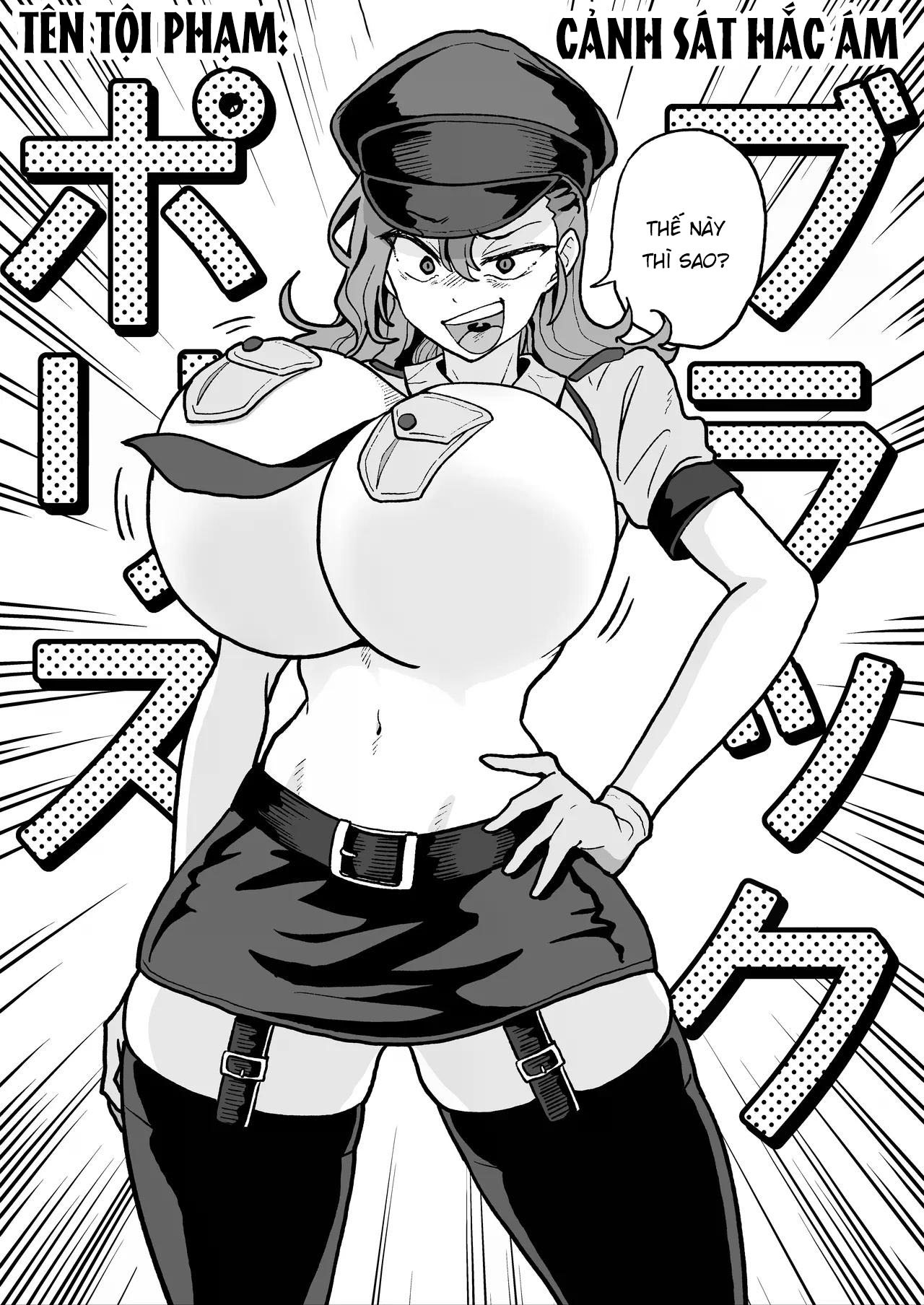 Đọc truyện hentai Evil Organization Executive: Black Police - Oneshot
