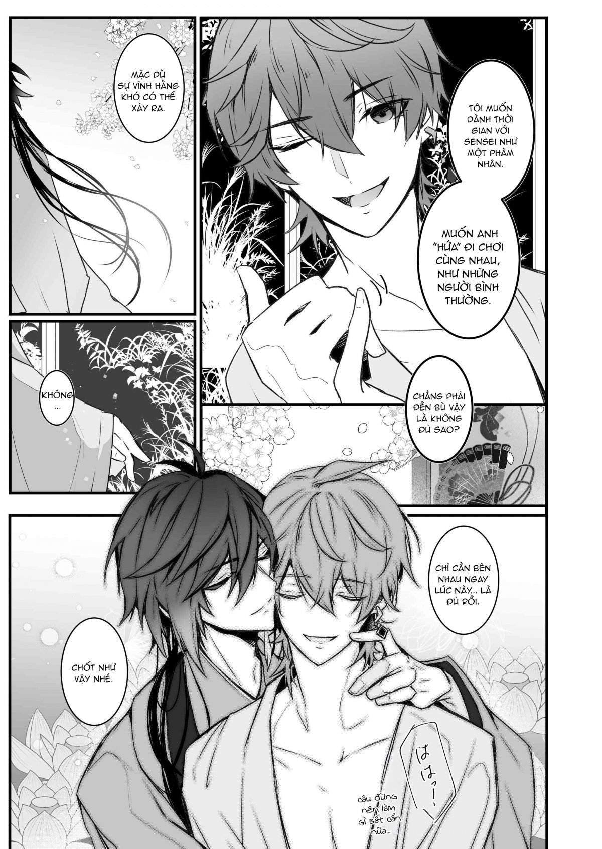 Đọc truyện hentai Nấc thang lên thiên đường - Lỡ mồm nhận kèo làm truyện say gex