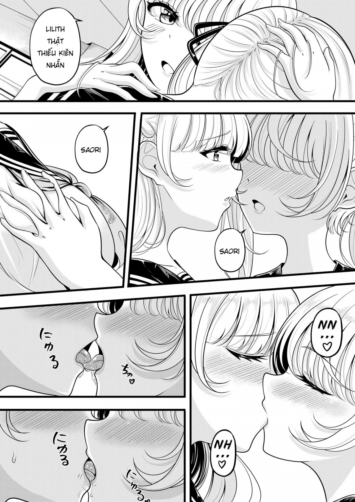 Đọc truyện hentai Lilith's Troubles - Saori's Troubles - Oneshot