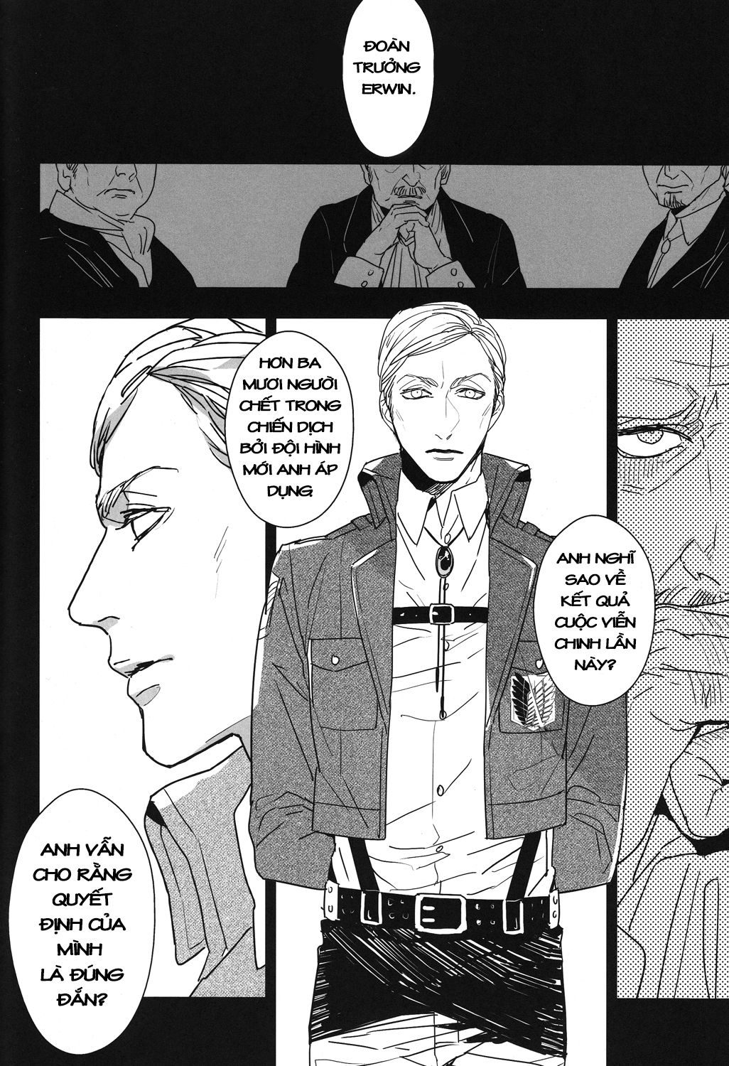 Đọc truyện hentai Icarus ga Nishi no Hate (Shingeki no Kyojin) - Oneshot