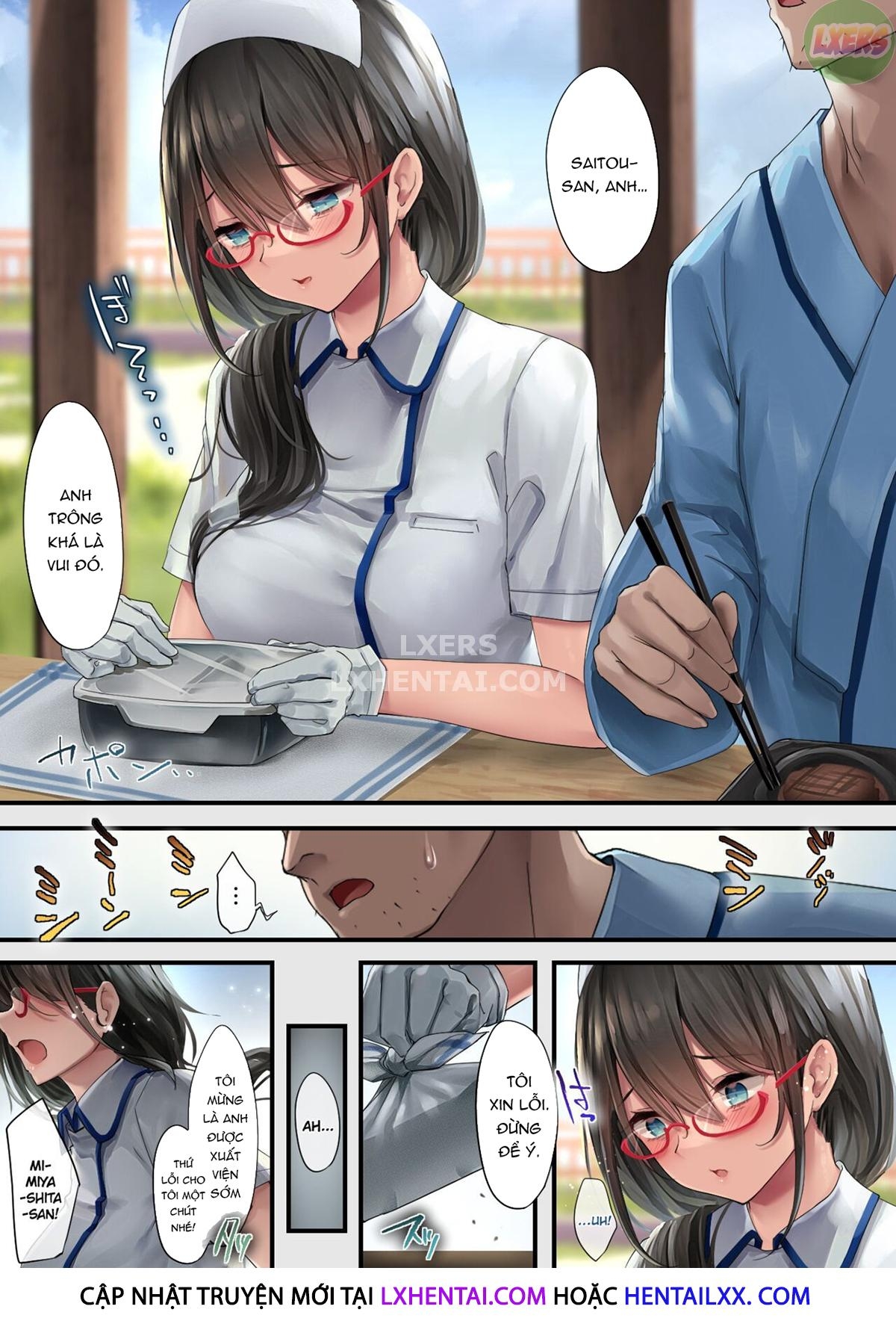 Đọc truyện hentai Điều dưỡng tươi đẹp (nguyên tác) - Chap 2 - [END]