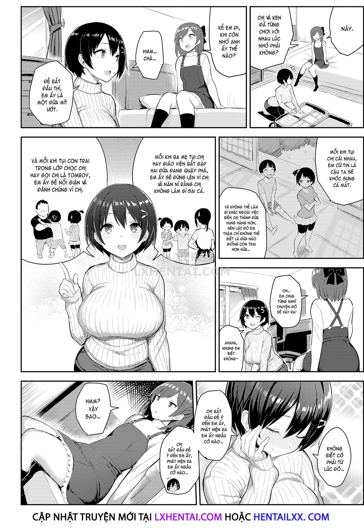 Đọc truyện hentai Holiday with My Busty Cousin - Chap 1