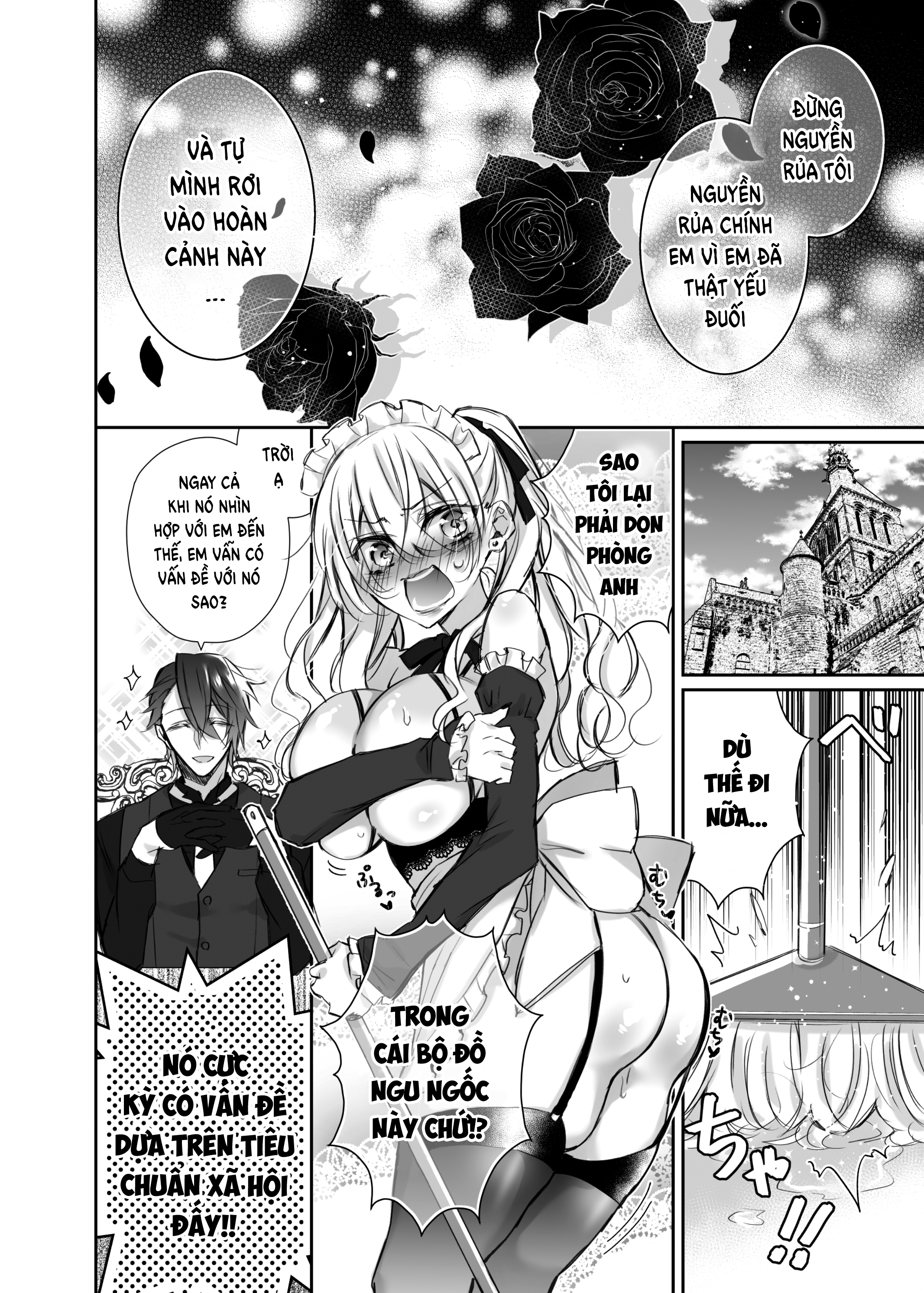 Đọc truyện hentai Maria xx Maid - Chap 2: Ẻm đã bị thịt