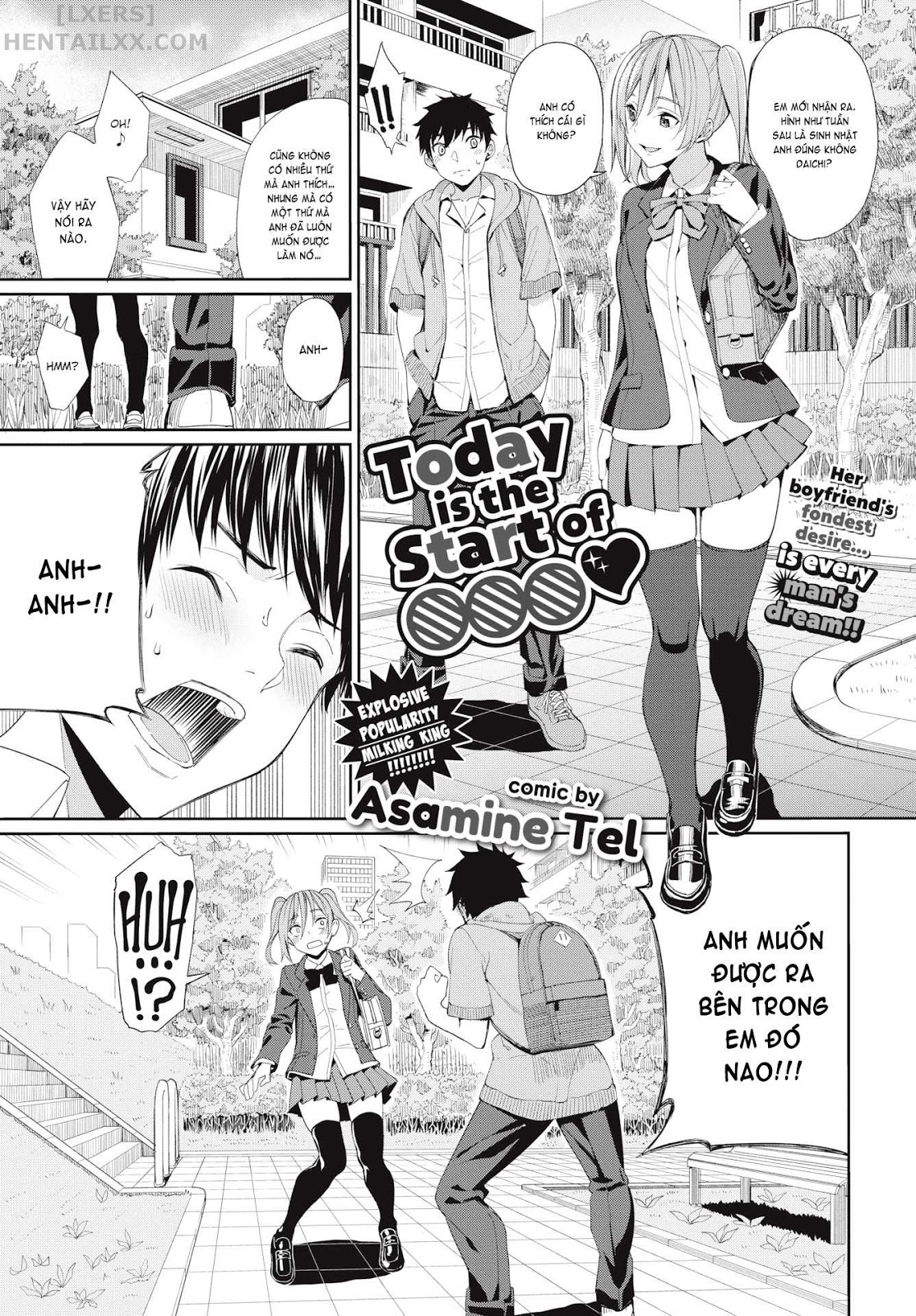 Đọc truyện hentai Today is the Start of OOO - Oneshot