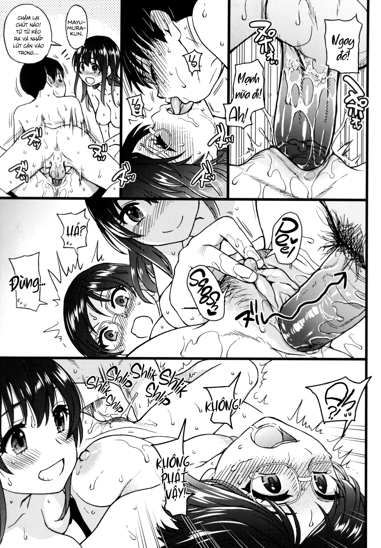 Đọc truyện hentai Please! Freeze! Please! - Chap 10: Bùng Lổ