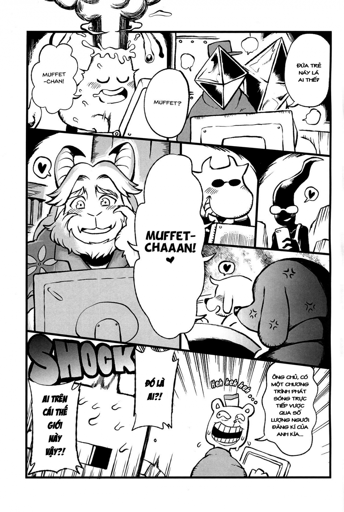 Đọc truyện hentai Midnight Muffet Live (Undertale) - Oneshot