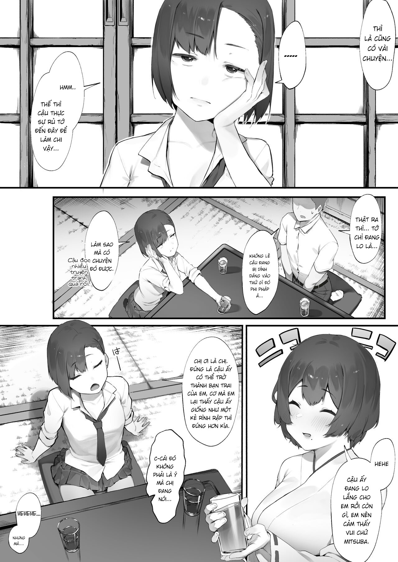 Đọc truyện hentai Kanojo no Oshigoto - Oneshot nứng