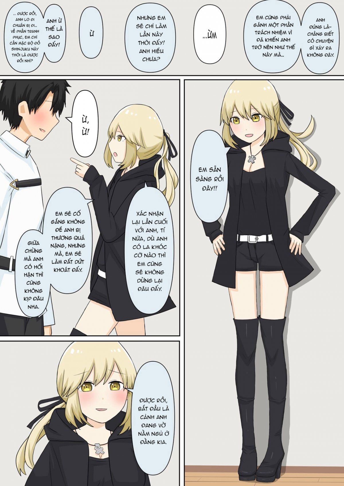 Đọc truyện hentai Bị bạn gái bắt nạt - Oneshot