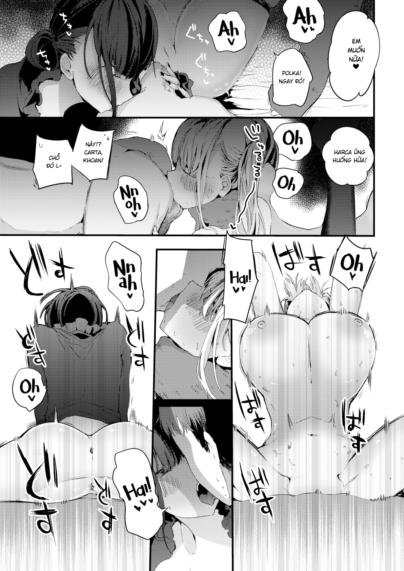 Đọc truyện hentai Đại Tiệc Cosplay Carta & Polka - Oneshot